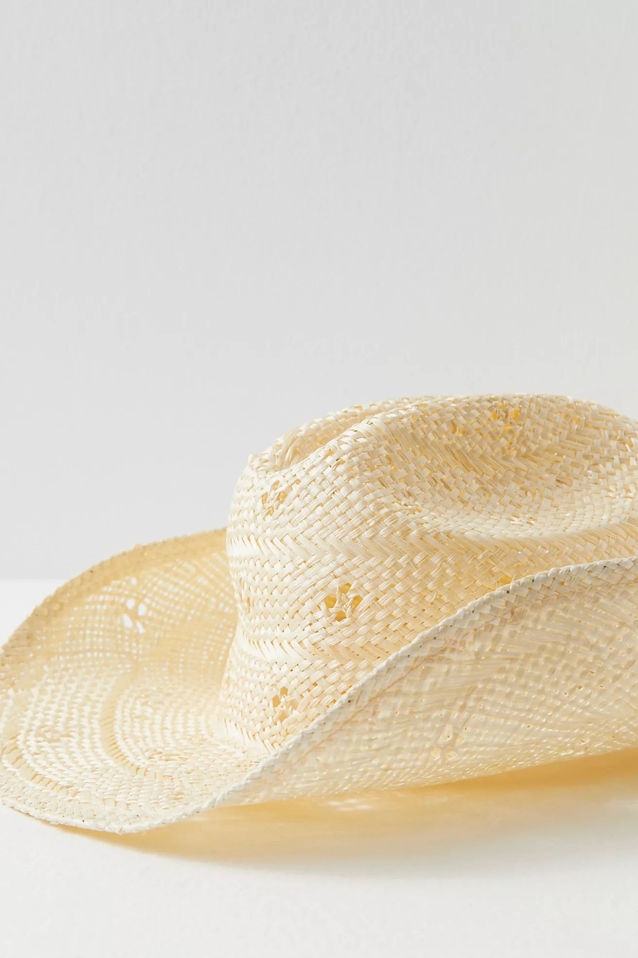 Desert Rose Straw Cowboy Hat | Free People (Global - UK&FR Excluded)