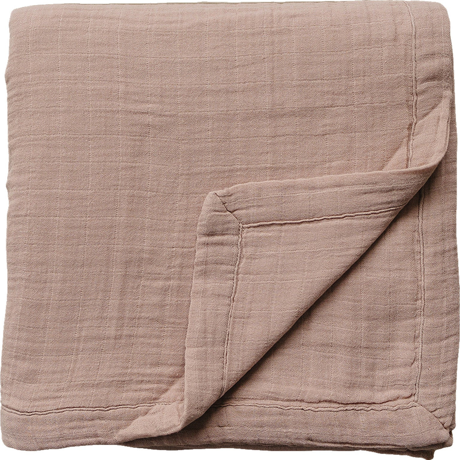 Dusty Rose Muslin Quilt | Mebie Baby