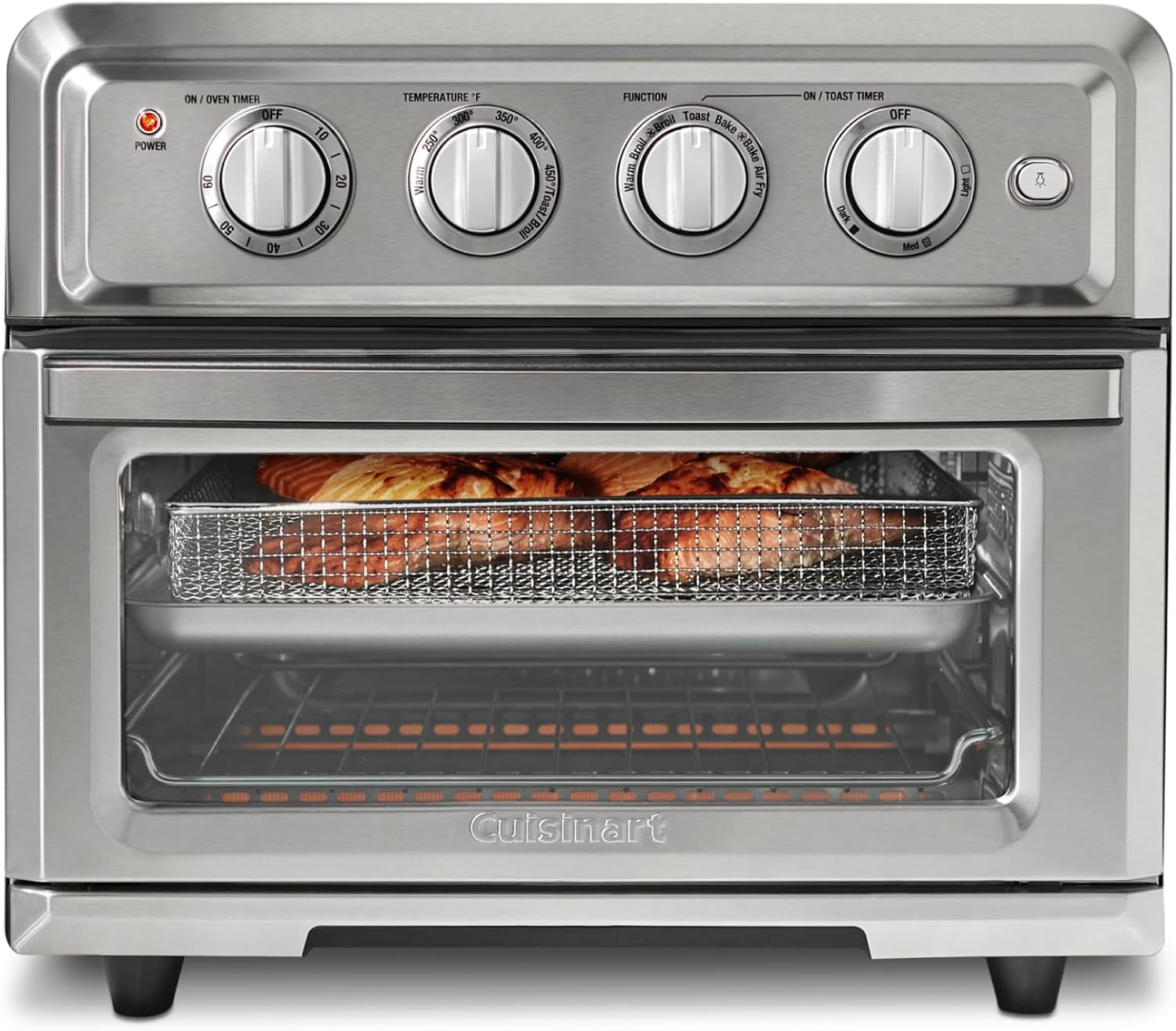 Cuisinart Air Fryer Toaster Oven Combo, Countertop, 7-in-1, 1800W, TOA-55 | Amazon (US)