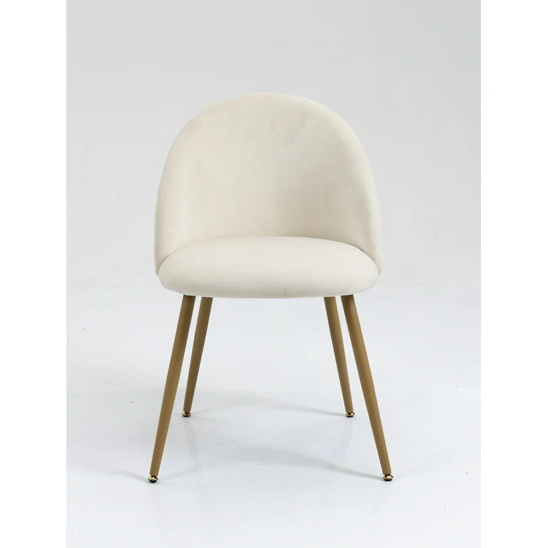 Mainstays Modern Accent Chair, Cream White - Walmart.com | Walmart (US)