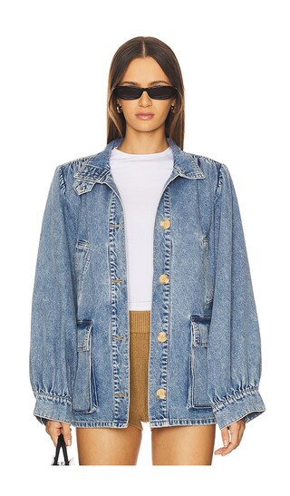 Marceline Jacket in Chloe Wash | Revolve Clothing (Global)