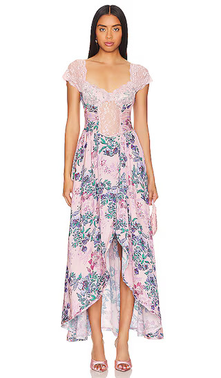 x Intimately FP Bad For You Maxi Bodysuit In Dusty Rose Combo | Revolve Clothing (Global)