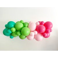 Pink & Green Balloons | Garland, Summer Party Balloons, Watermelon Colorful Spring | Etsy (US)