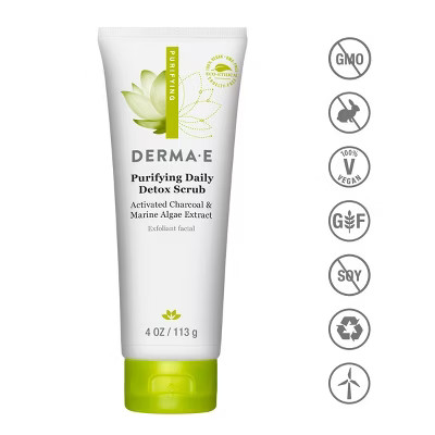 DERMA E Purifying Day Scrub - 4oz | Target