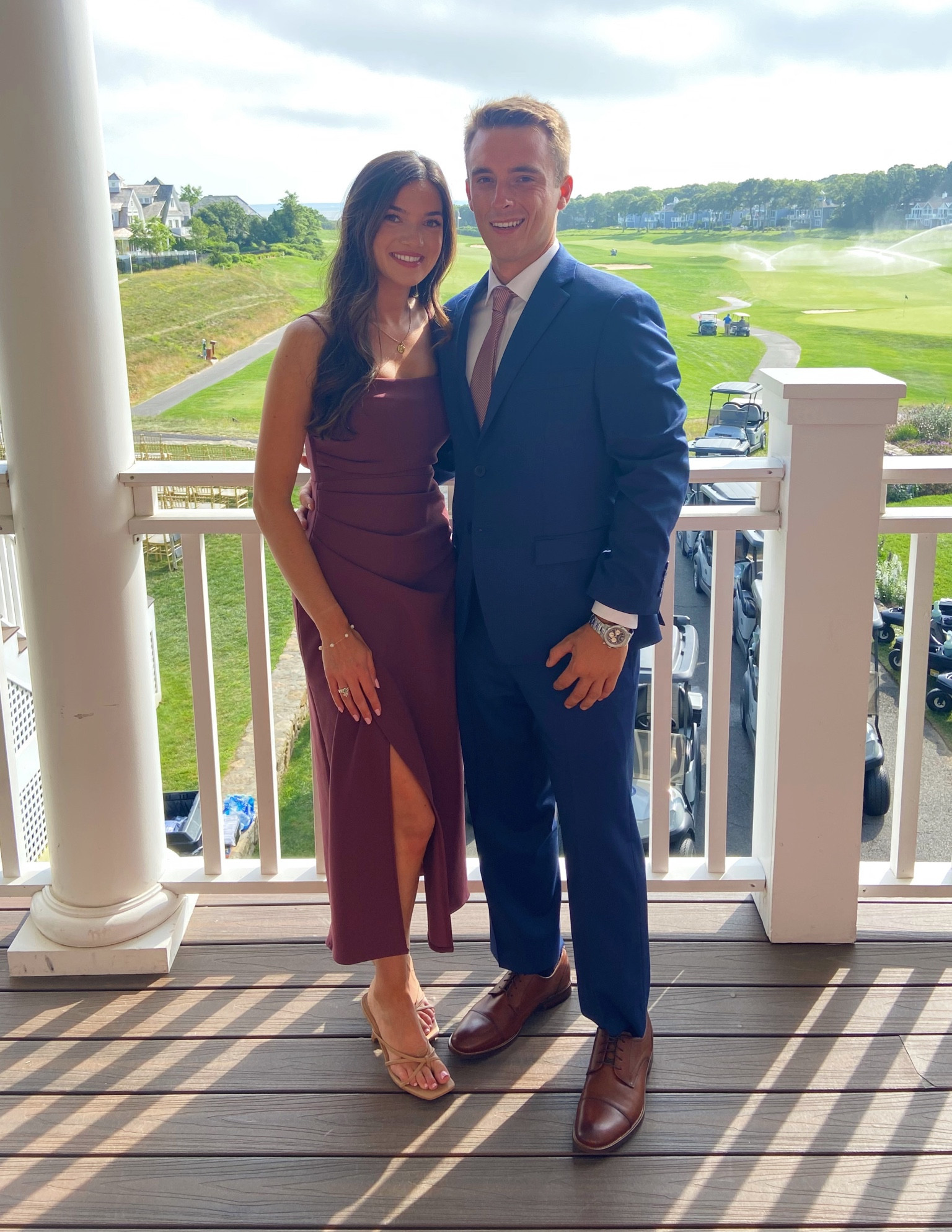 Abercrombie burgundy crepe midi wedding guest dress 💗💜 

#LTKwedding #LTKsalealert #LTKunder100