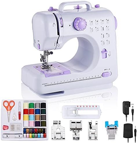 rxmeili Sewing Machine Portable mini Electric Sewing Machine for beginners 12 Built-in Stitches 2... | Amazon (US)