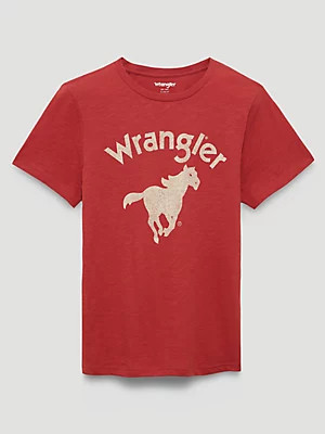 Thundering Horse Reg Fit Graphic Tee in Tandoori Spice | Wrangler