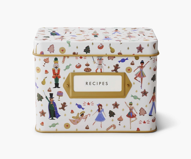 Nutcracker Sweets Recipe Tin | Rifle Paper Co.