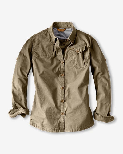 Women's Palouse Long-Sleeve Shooting Shirt | Eddie Bauer