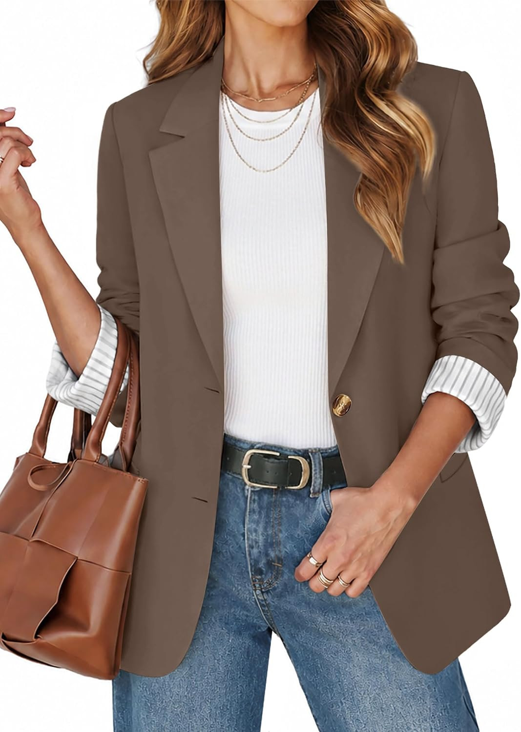 Sipaya Womens Blazers Long Sleeve Work Suit Jackets Business Casual Outfits | Amazon (US)