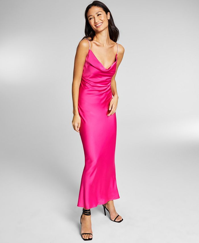 INC International Concepts Jeannie Mai X INC Cowlneck Dress, Created for Macy's & Reviews - Dress... | Macys (US)