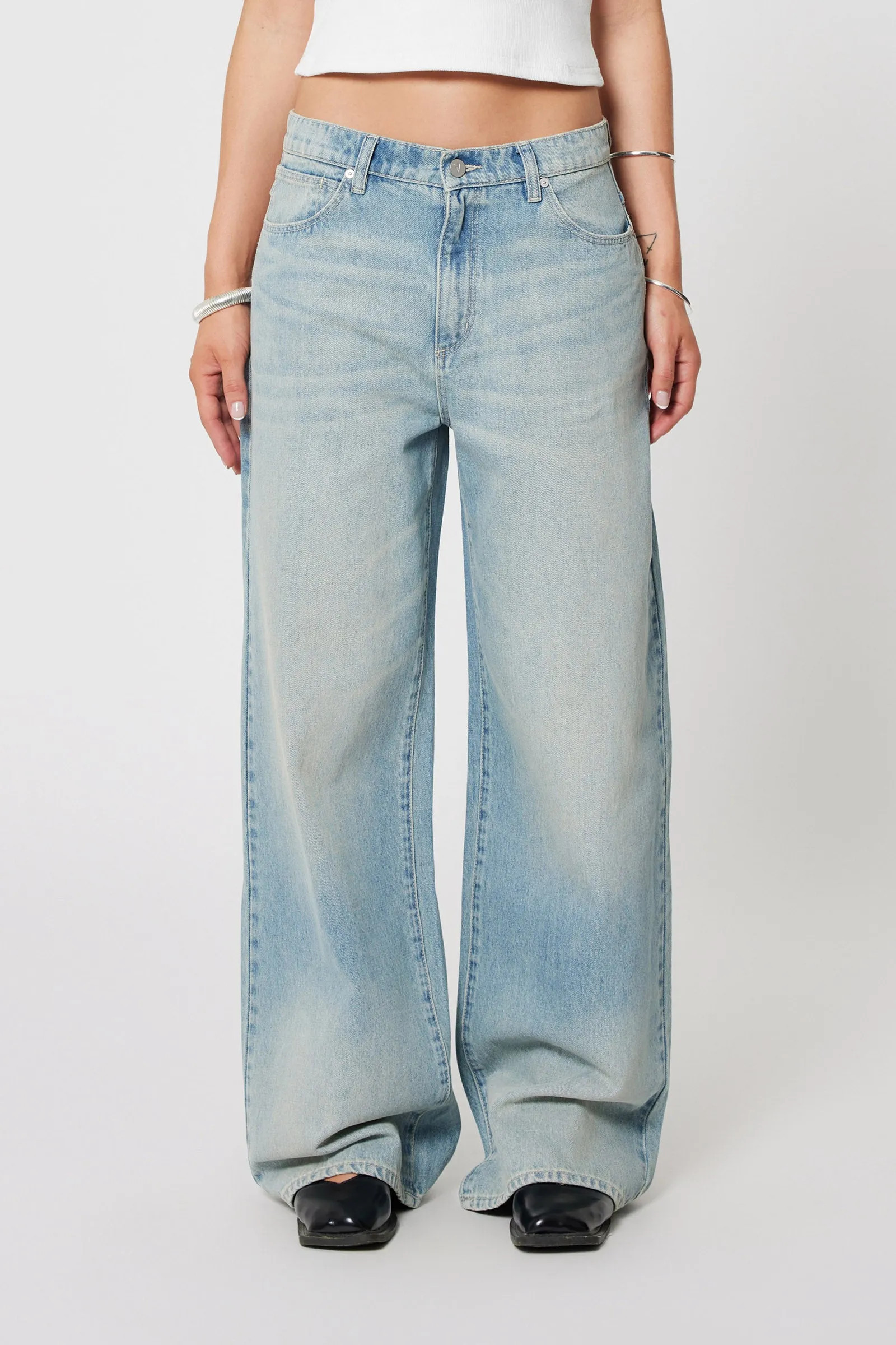 95 Mid Super Baggy - Edie | Abrand Jeans US