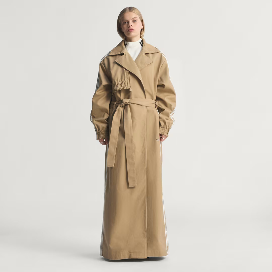 adidas Trench Coat Brown XS - Womens Originals Jackets | adidas (US)