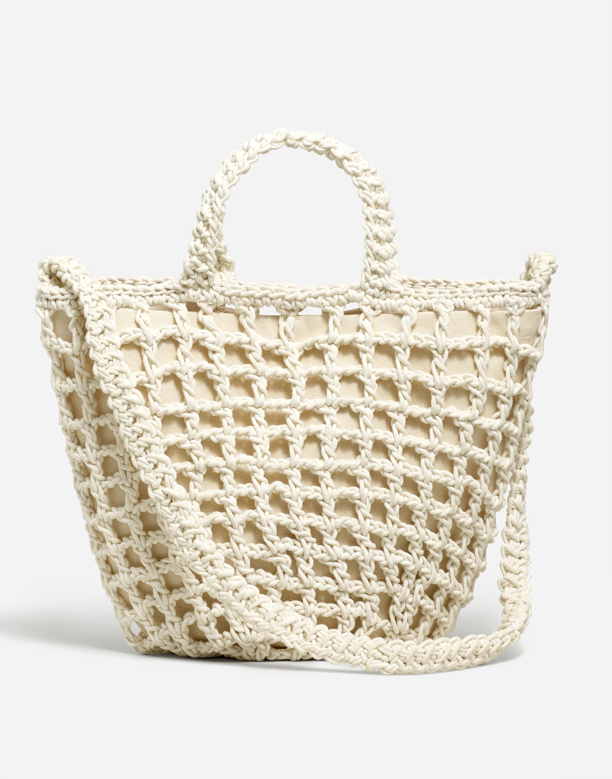 The Crocheted Shoulder Bag | Madewell
