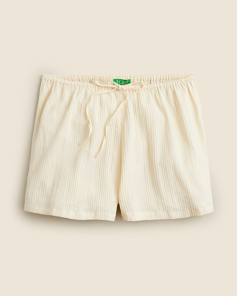 Airy gauze beach short | J. Crew US