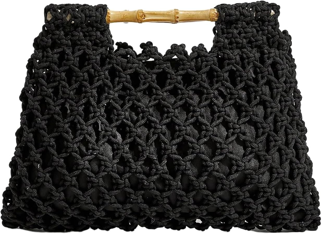 Floerns Women's Straw Bag Handle Beach Clutch Purse Hobo Handbag | Amazon (US)