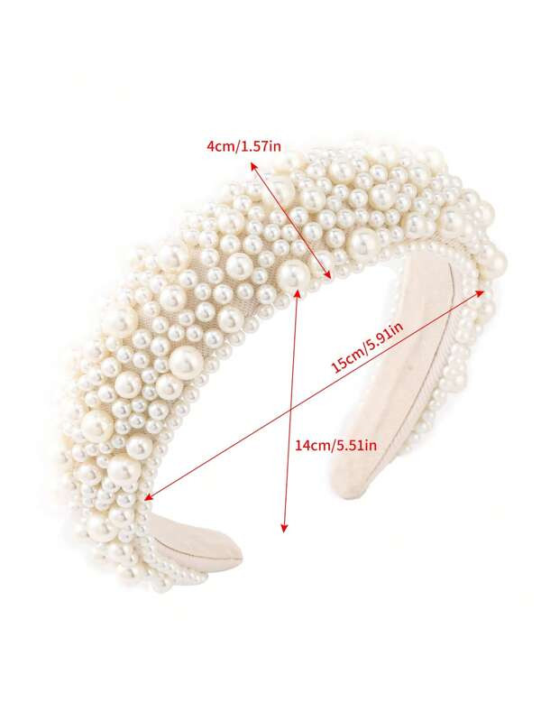 1pc Faux Pearl Decor Elegant Headband | SHEIN