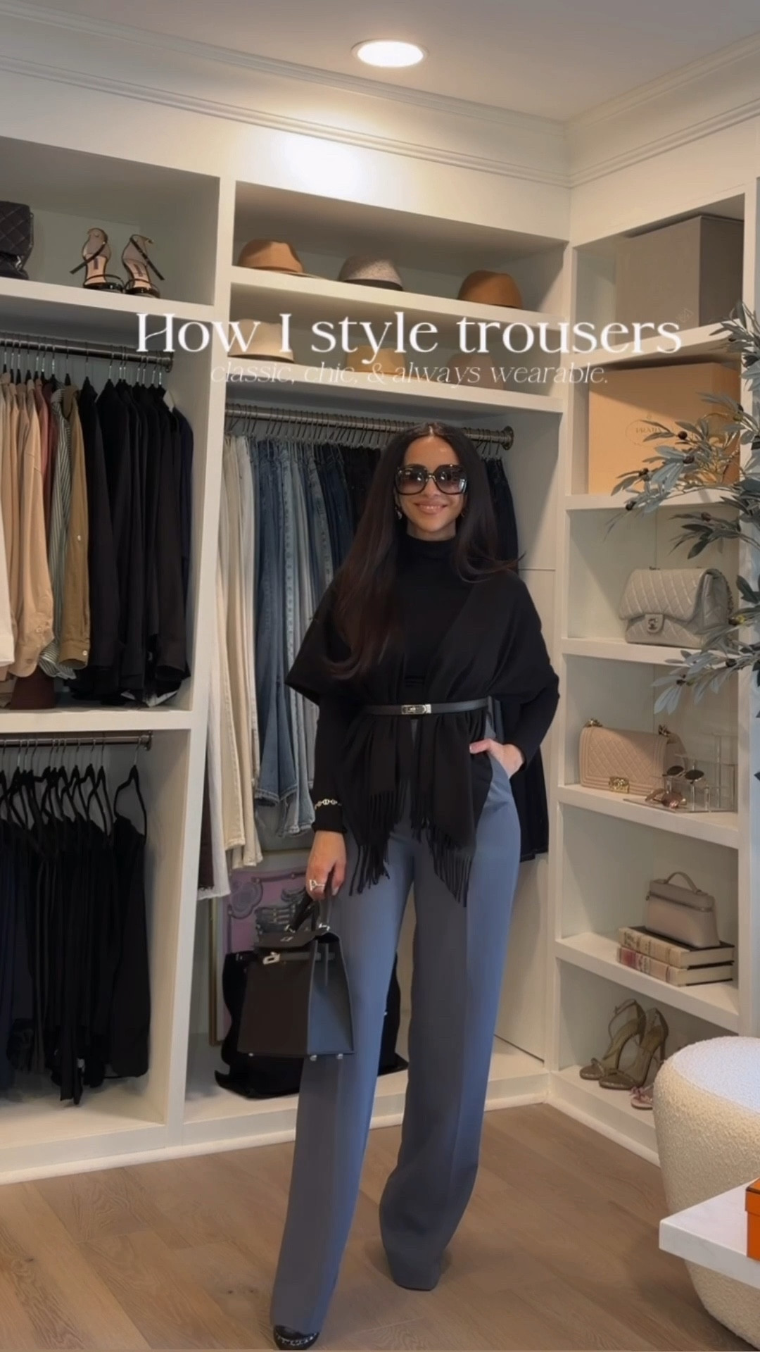 8 ways to style trousers! 
 All these are perfect closet staples 


Trouser outfit ideas | Rita Salmo | petite fashion | Abercrombie trouser | Aritzia trouser 

1sr look: Aritzia pants size 0 regualar length crepette fabric  

2nd look: Aritzia size: Xxs regular length 

3rd & 6th look: Aritzia 24 regular length ressential fabric 
4th & 7th look: Aritzia 24 regular length ressential fabric 

5th look: Aritzia size 24 short length crepette fabric 

8th look: Abercrombie trouser size 24 regular length 

#LTKOver40 #LTKPetite