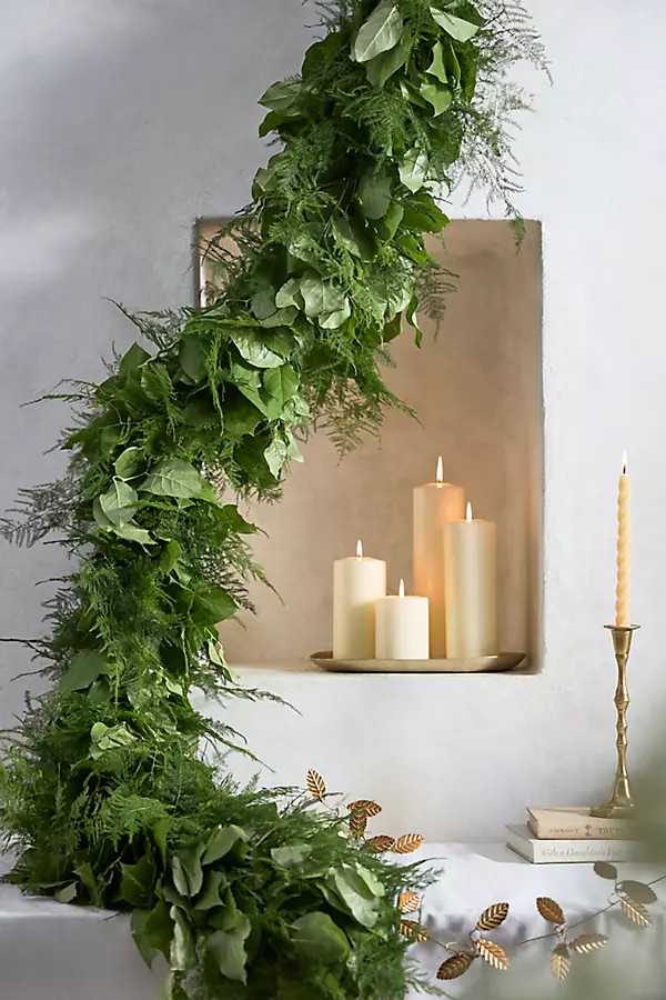 Fitler Fresh Botanical Garland | Anthropologie (US)