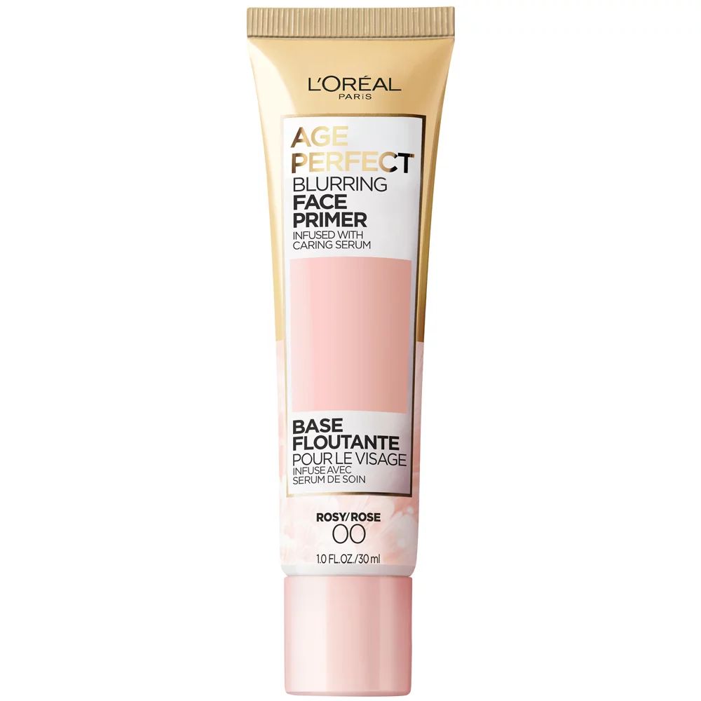 L'Oreal Paris Age Perfect Blurring Face Primer infused with Serum, Rosy, 1 fl. oz. | Walmart (US)