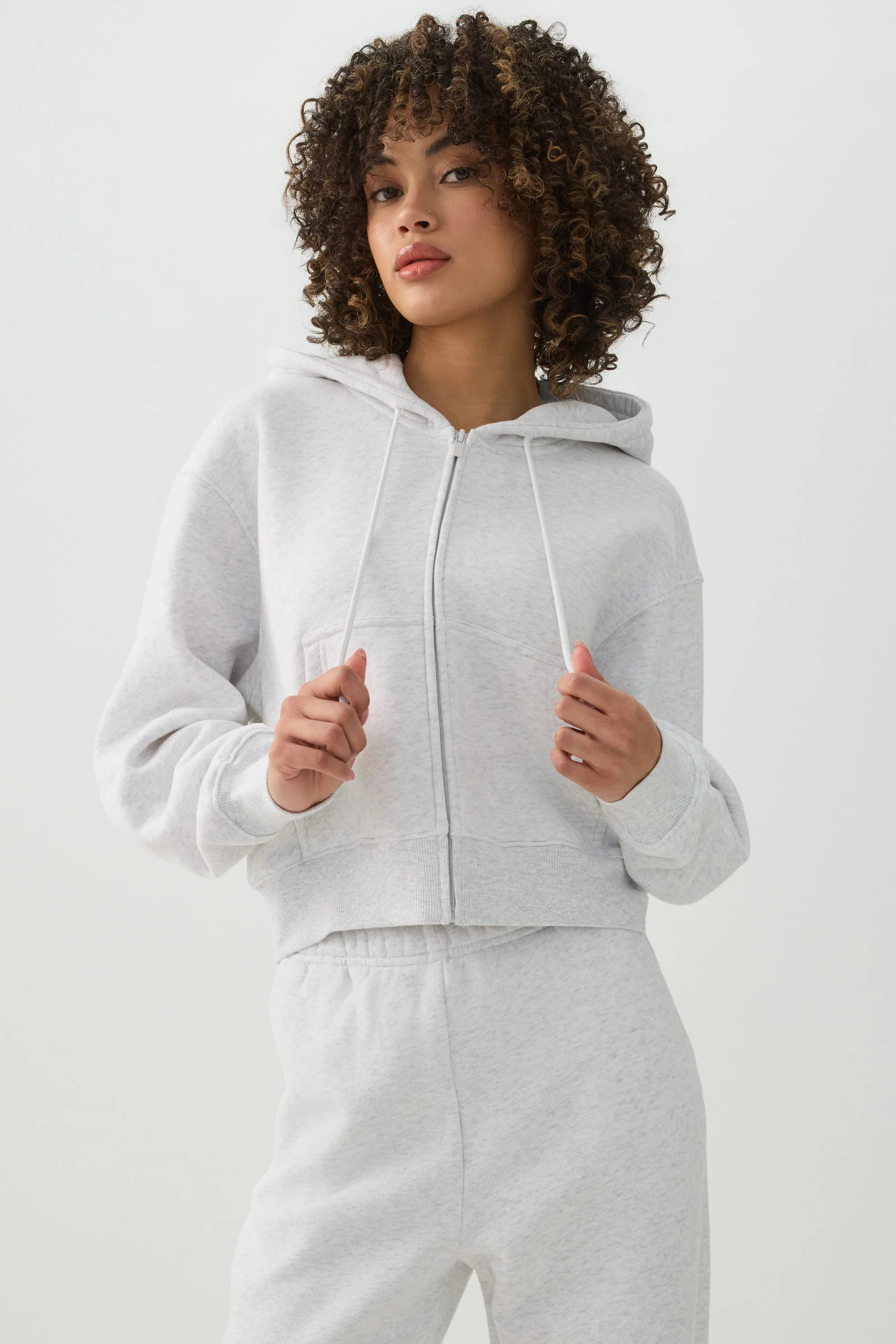 MADESOFT™ Fleece Short Zip Up Hoodie | Ardene
