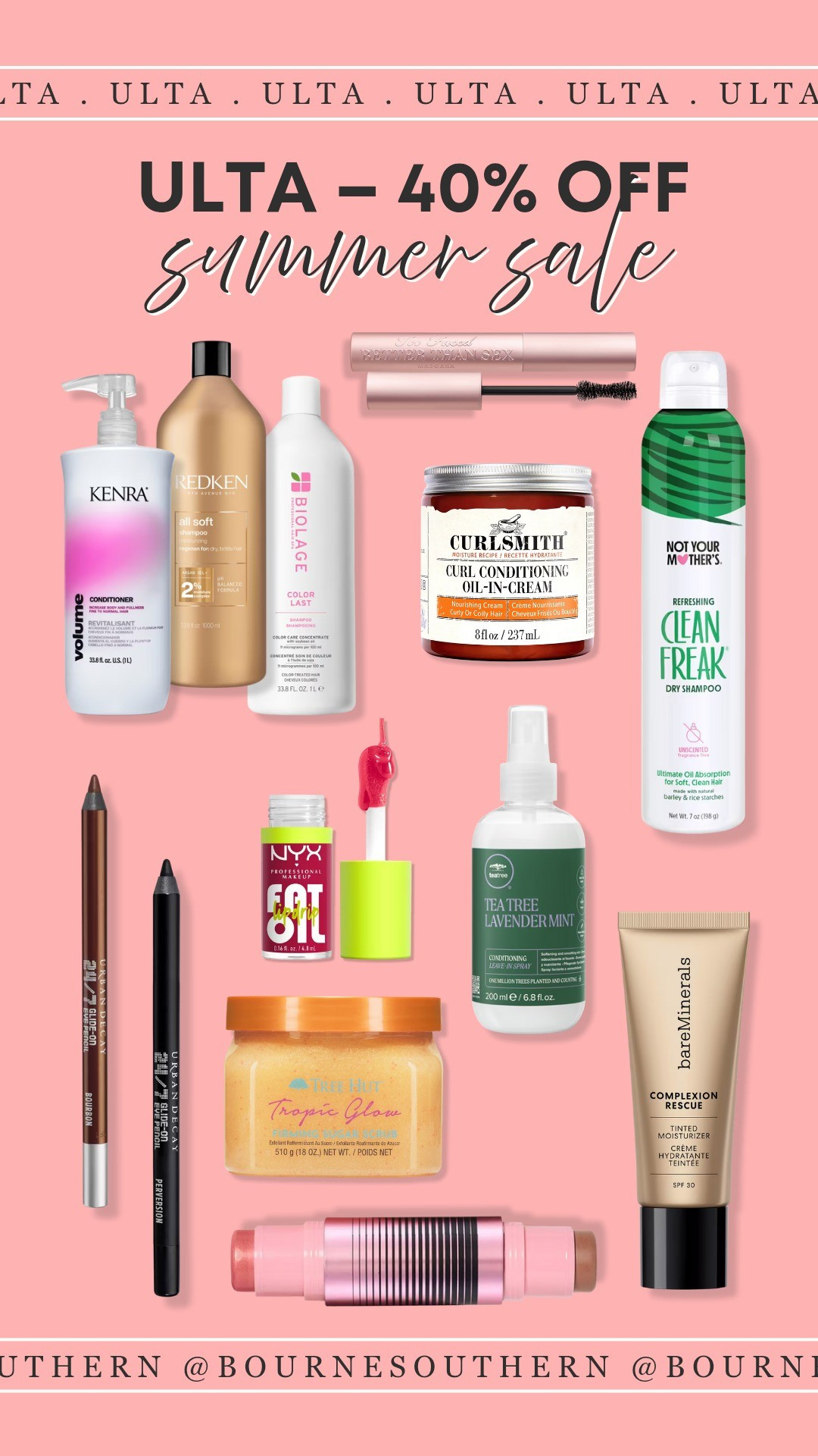 Up to 40% off, BOGO deals, & free gift w/ purchase! The are my favorite daily products from the Ulta Summer Sale! Beauty faves, makeup, daily makeup

#LTKBeauty #LTKSaleAlert