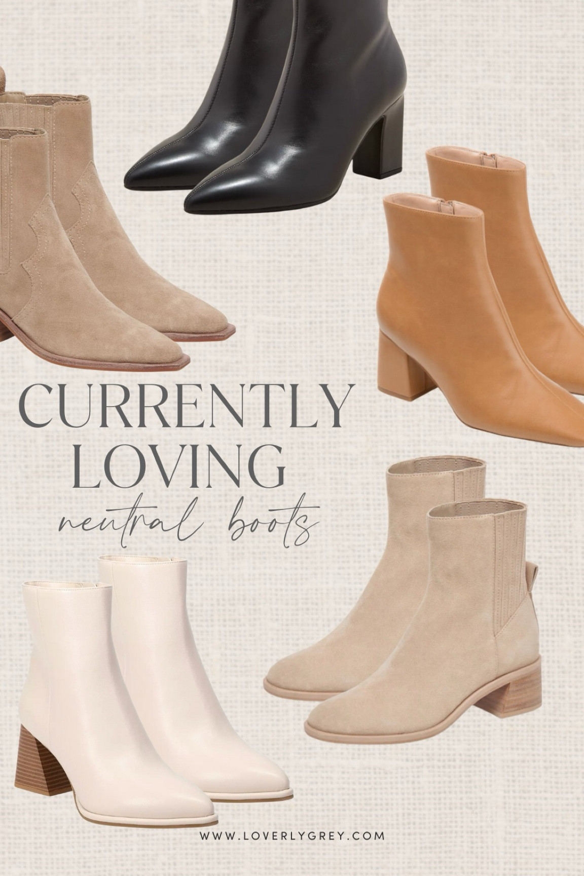 These boots are perfect for fall & winter! 

Loverly Grey, neutral boots, fall boots, winter boots, booties, black boots, leather boots, suede boots 

#LTKShoeCrush #LTKStyleTip #LTKSeasonal