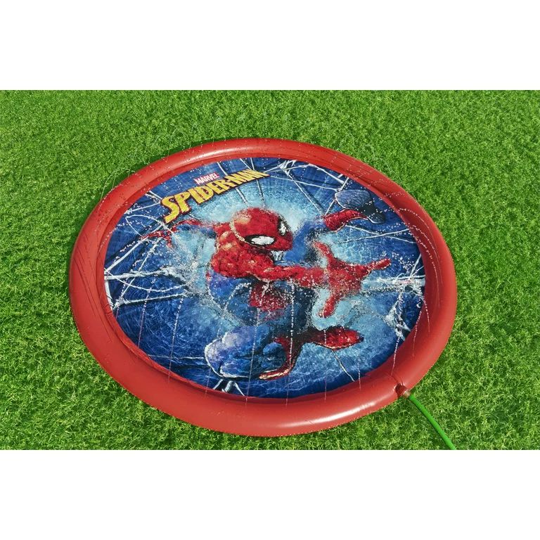 Spider-Man 65" Child Lawn Sprinkler Splash Pad, Ages 2+ - Walmart.com | Walmart (US)