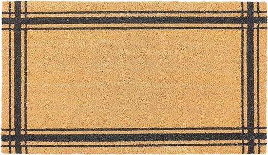 KAF Home Coir Doormat with Heavy-Duty, Weather Resistant, Non-Slip PVC Backing | 17 by 30 Inches,... | Amazon (US)