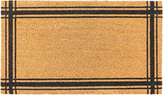 KAF Home Coir Doormat with Heavy-Duty, Weather Resistant, Non-Slip PVC Backing | 17 by 30 Inches,... | Amazon (US)