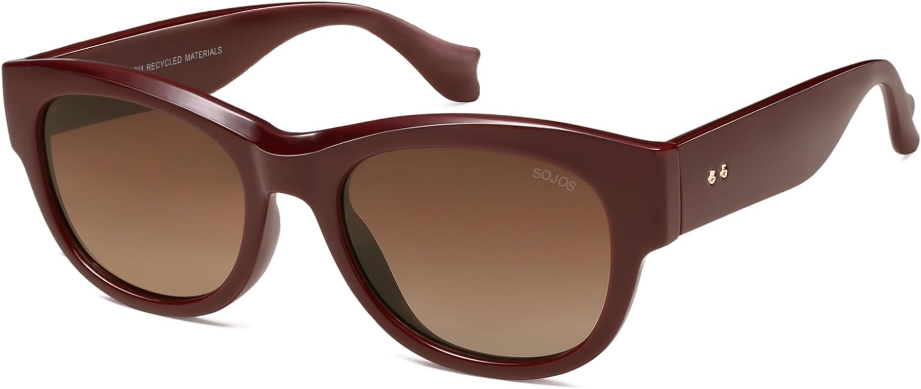 SOJOS Ocean Collection Classic Polarized Square Sunglasses for Women Men Recycled Plastic Frame E... | Amazon (US)
