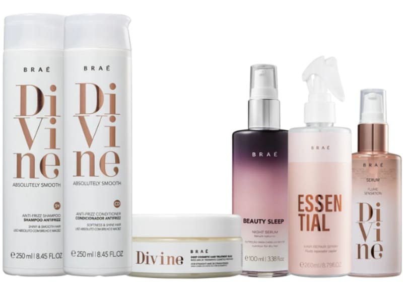 Kit Braé Divine Tratamento e Proteção (6 Produtos) | Beleza Na Web (BR)