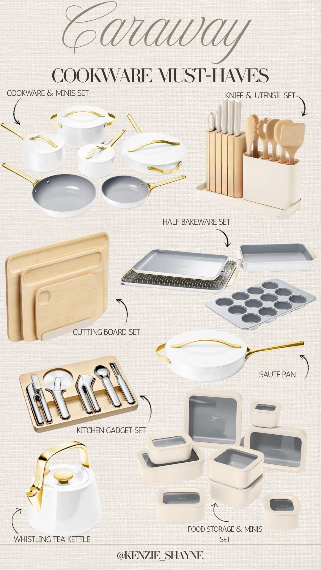 Caraway Non-toxic kitchen essentials!! | 

caraway, caraway cookware, caraway home, kitchen appliances, pots and pans, cookware, cooking, baking sheets, baking pans, non toxic cookware, knife set, cutting board, kitchen must haves, cookware set. 

#LTKOver40 #LTKFamily #LTKHome