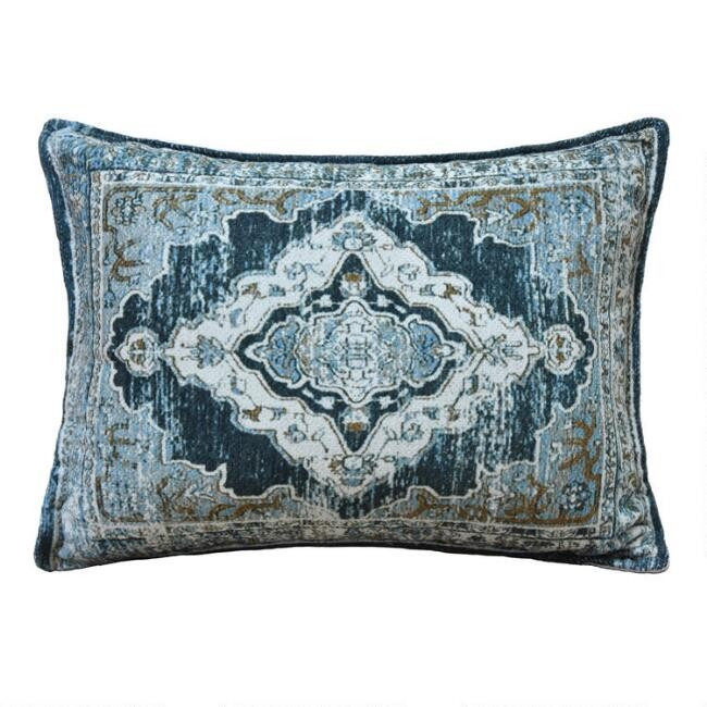Round Tufted Velvet Throw Pillow | World Market