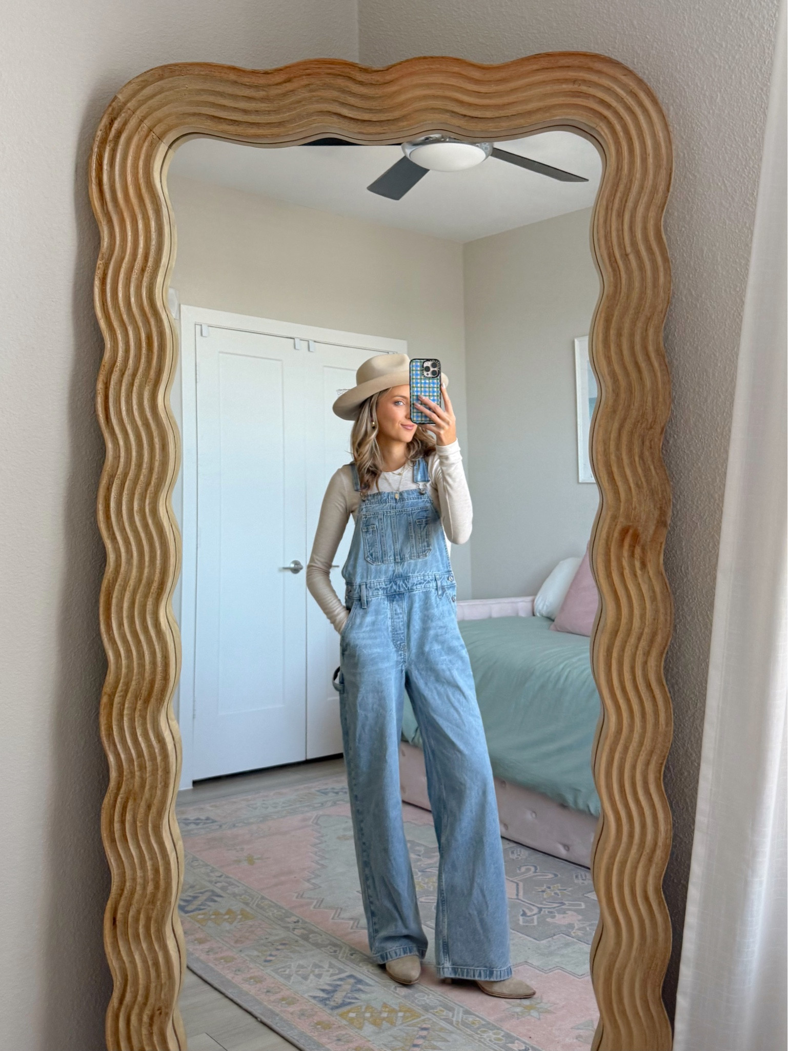 spring outfit ideas from Abercrombie 💕💐 code AFMCKENZIE for an extra 15% off. wearing a small in these overalls 

#LTKSaleAlert #LTKootd