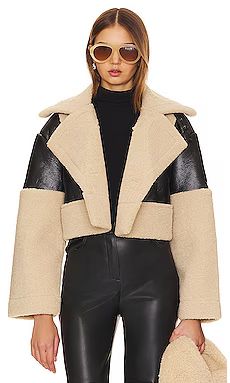 Alaina Faux Leather Coat
                    
                    Steve Madden | Revolve Clothing (Global)