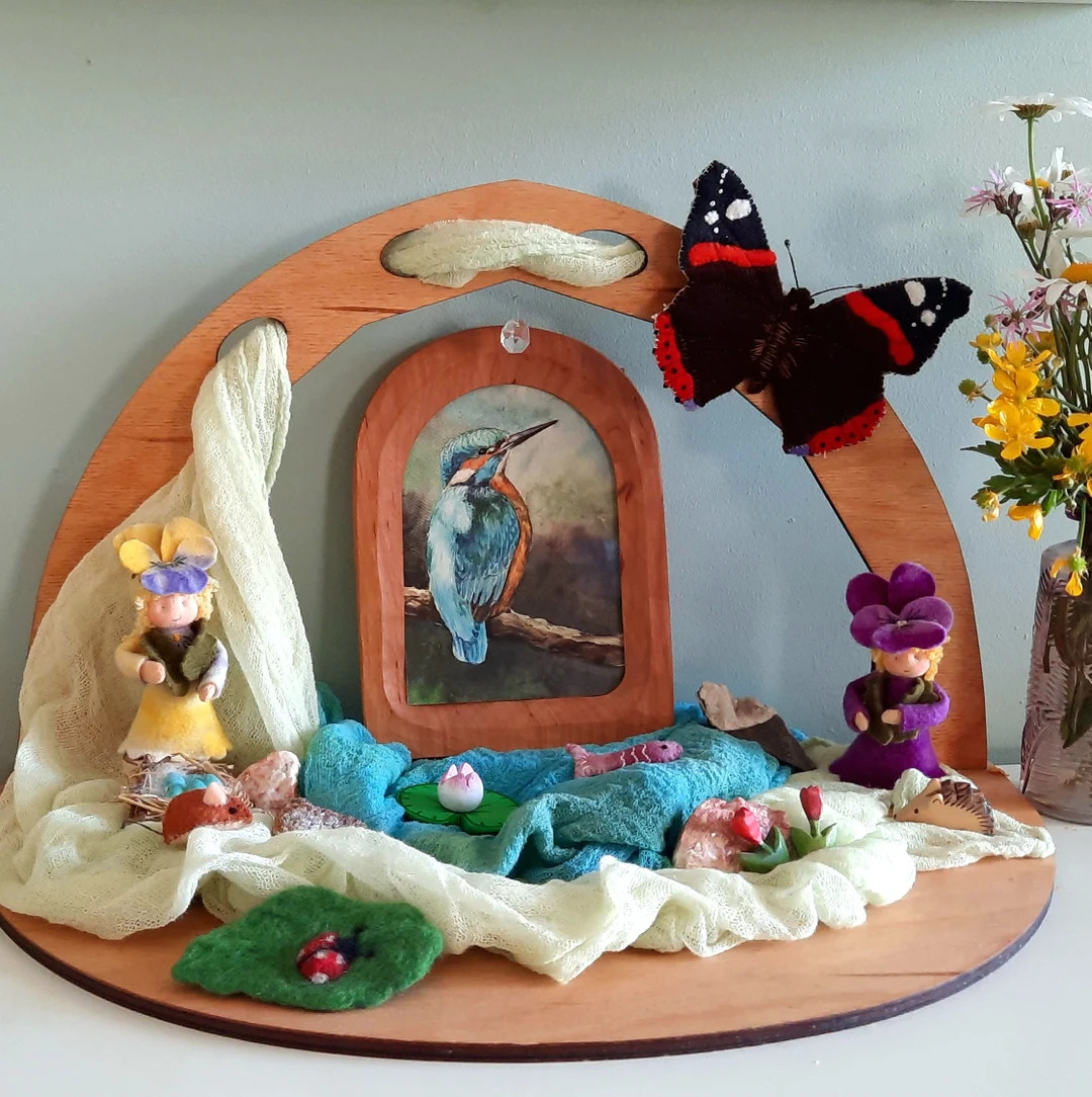 Seasonal Table Arch - Wooden - Waldorf - Nature Stand - Etsy | Etsy (US)