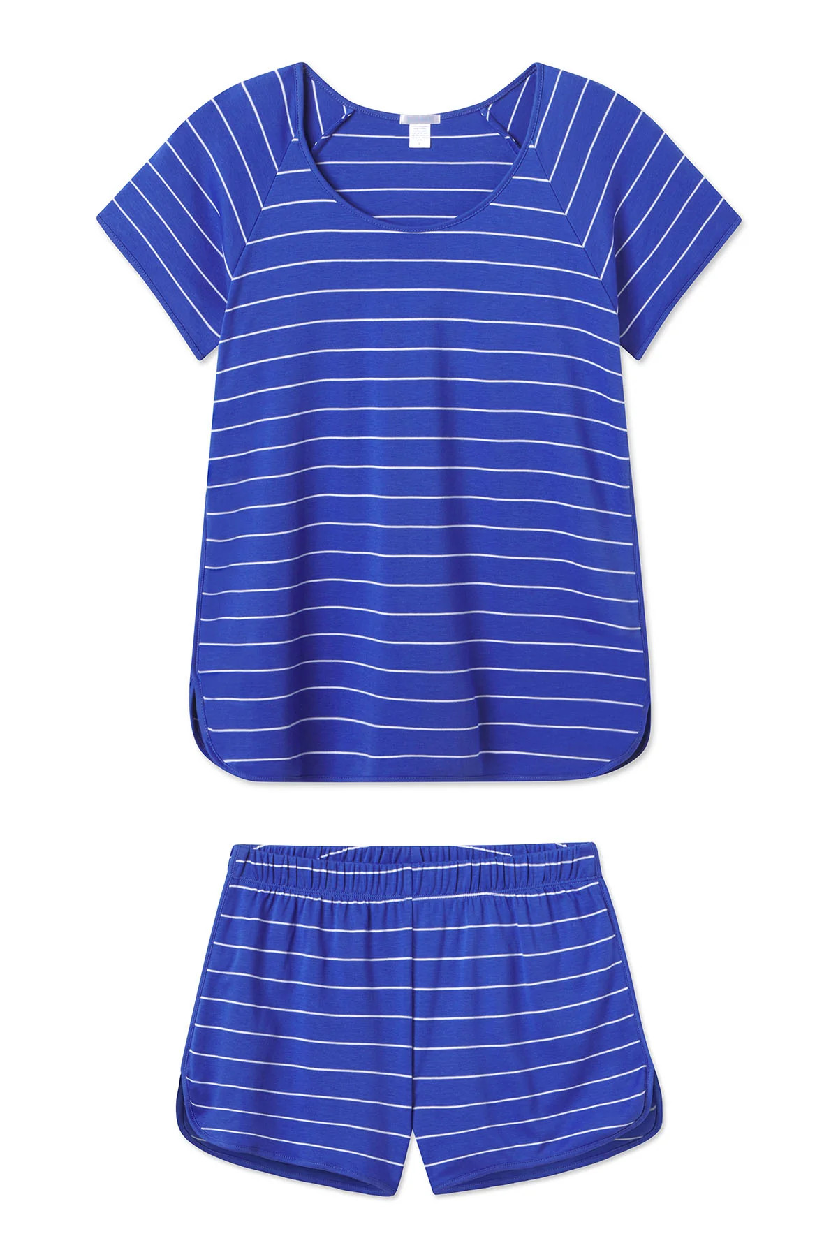 Pima Shorts Set in True Cobalt | Lake Pajamas