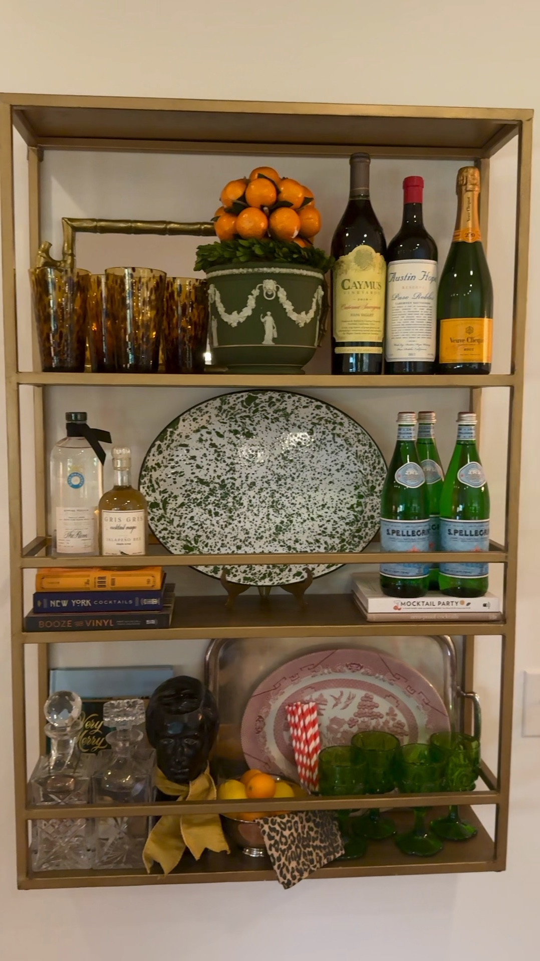 Holiday styling, my favorite wall shelf is on sale 

#LTKSeasonal #LTKHome #LTKHoliday