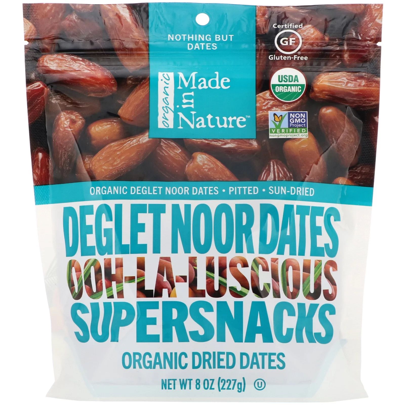 Made In Nature Organic Deglet Noor Dates, 8 oz | Walmart (US)