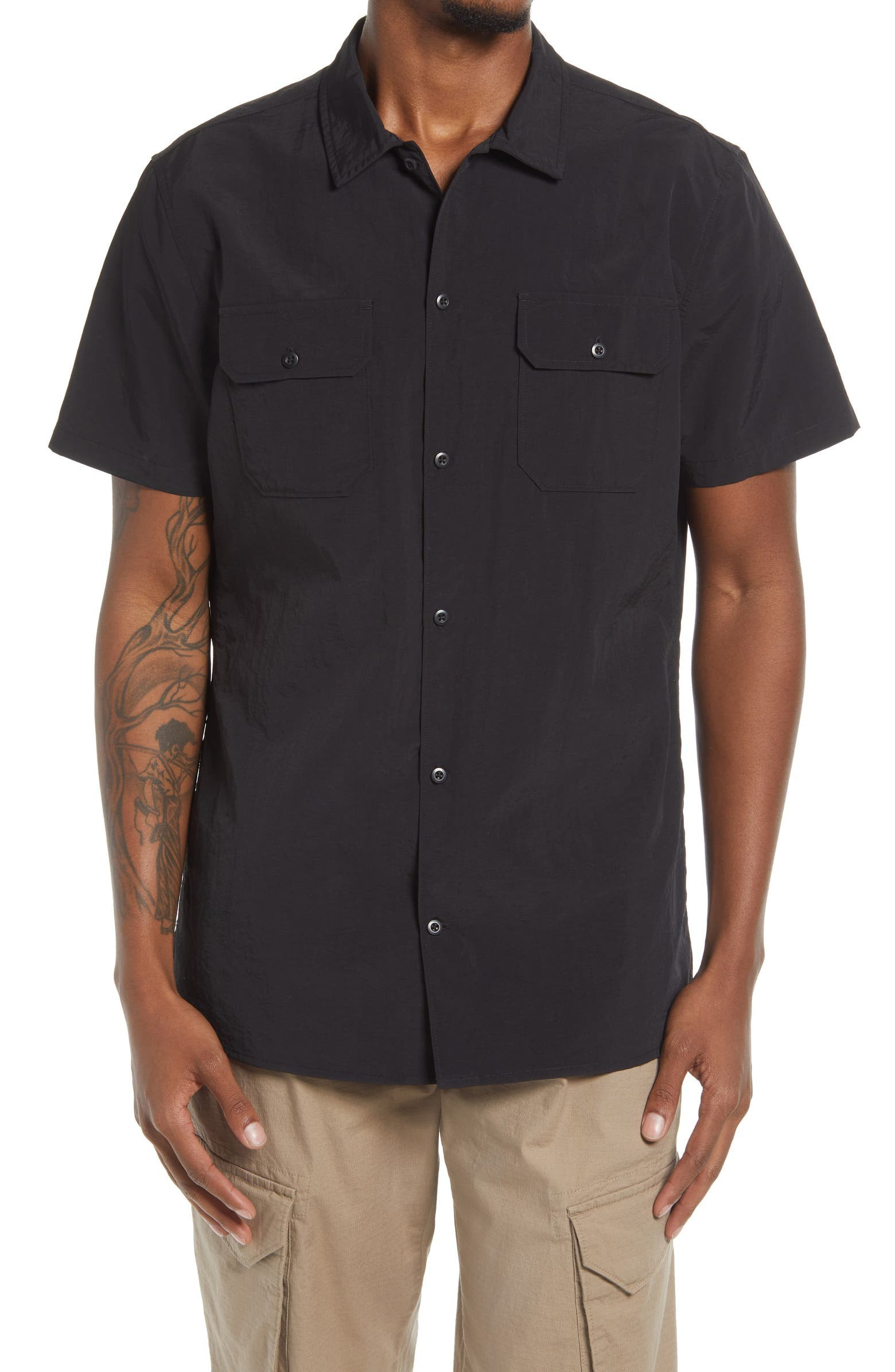 BP. Men's Bowling Short Sleeve Button-Up Shirt | Nordstrom | Nordstrom