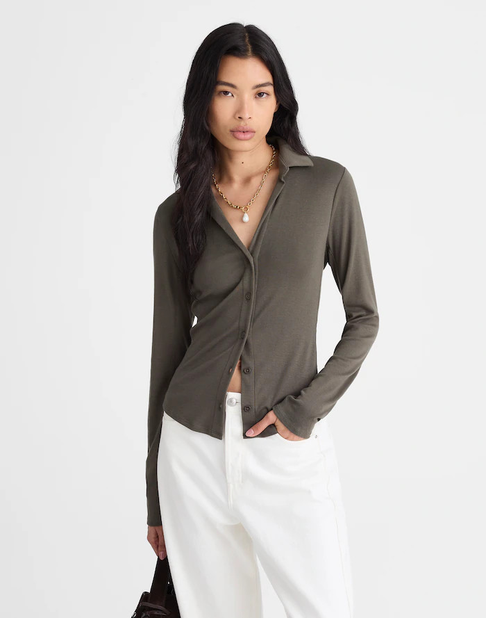 Camp Long-Sleeve Top | Madewell