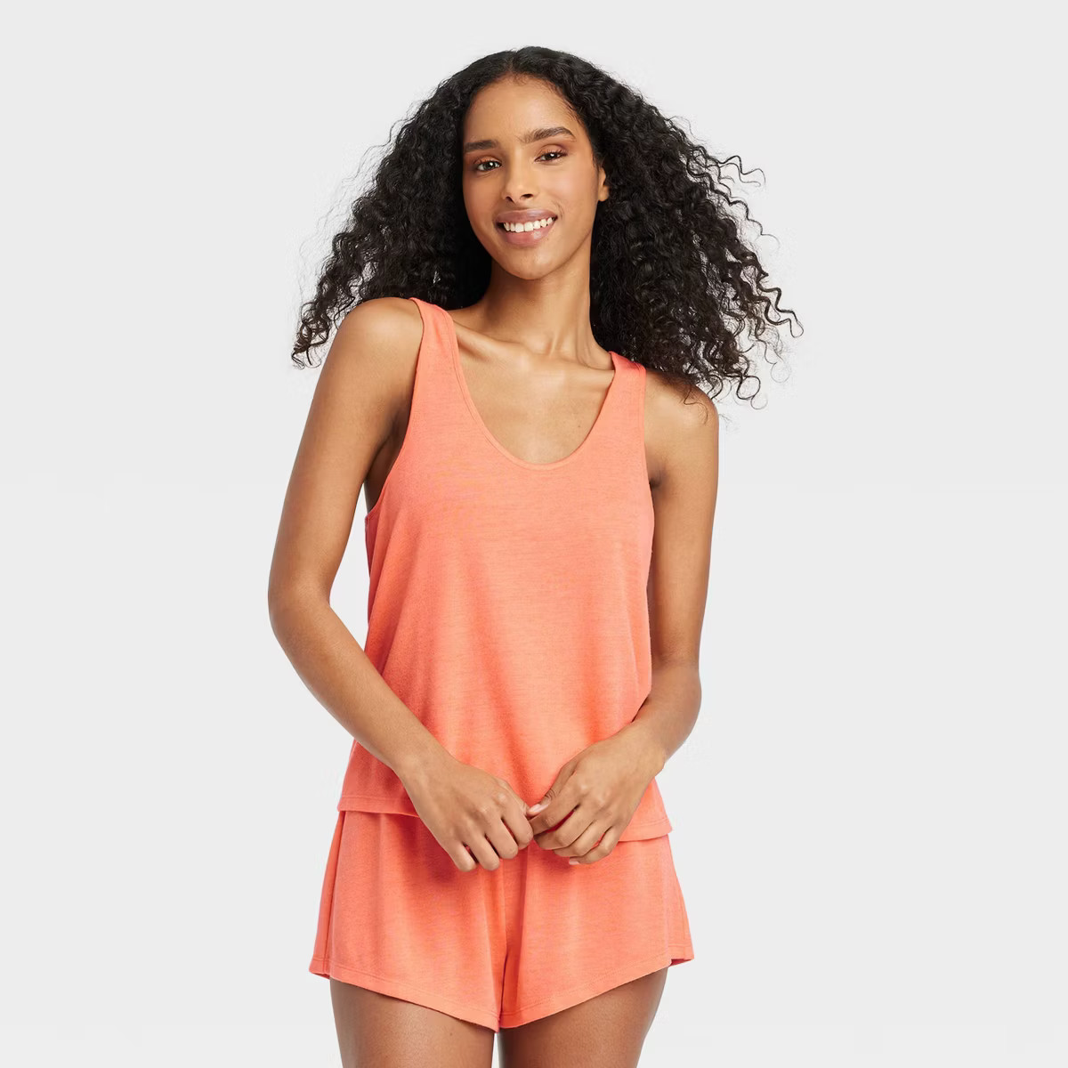 Women's Slub Knit Tank Top - Stars Above™ Brown XS | Target