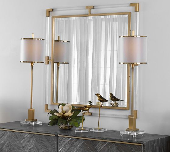 Shana Square Wall Mirror | Pottery Barn (US)