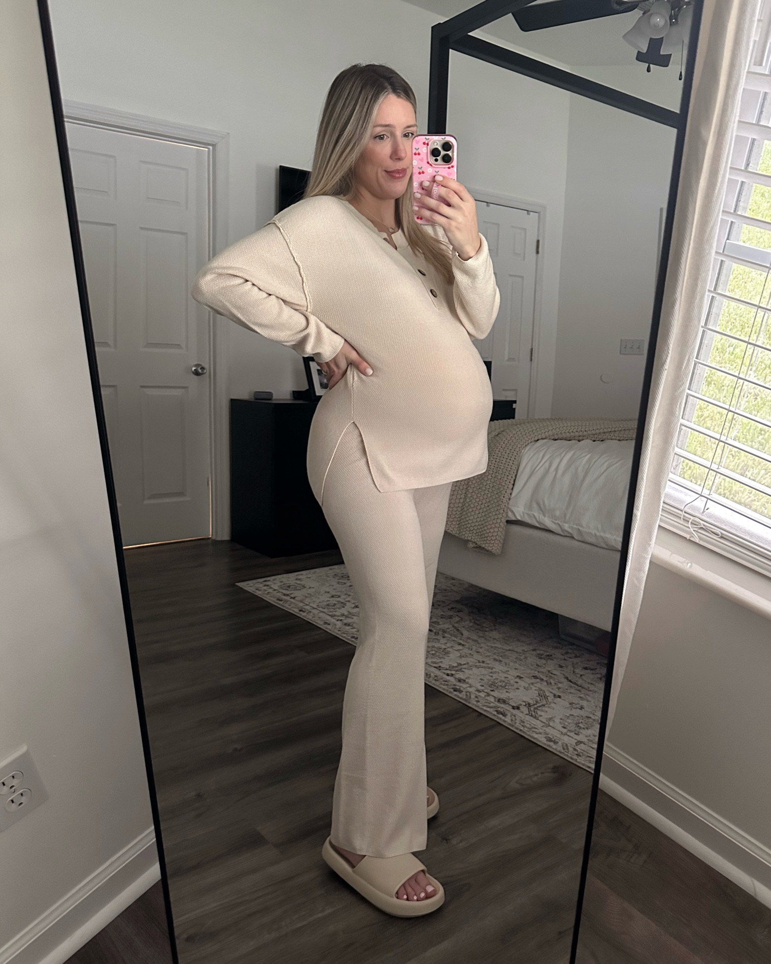 Two piece set from Amazon. This is what I will be wearing home from the hospital after having baby girl! Wearing a size small.

#LTKSaleAlert #LTKFindsUnder50 #LTKBump