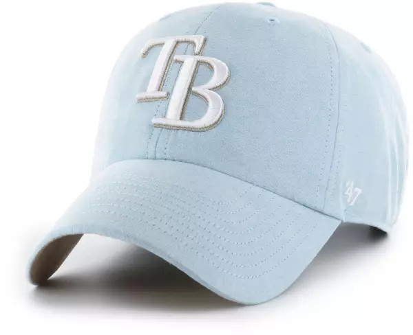 '47 Adult Tampa Bay Rays Blue Batting Practice Suede Clean Up Adjustable Hat | Dick's Sporting Goods