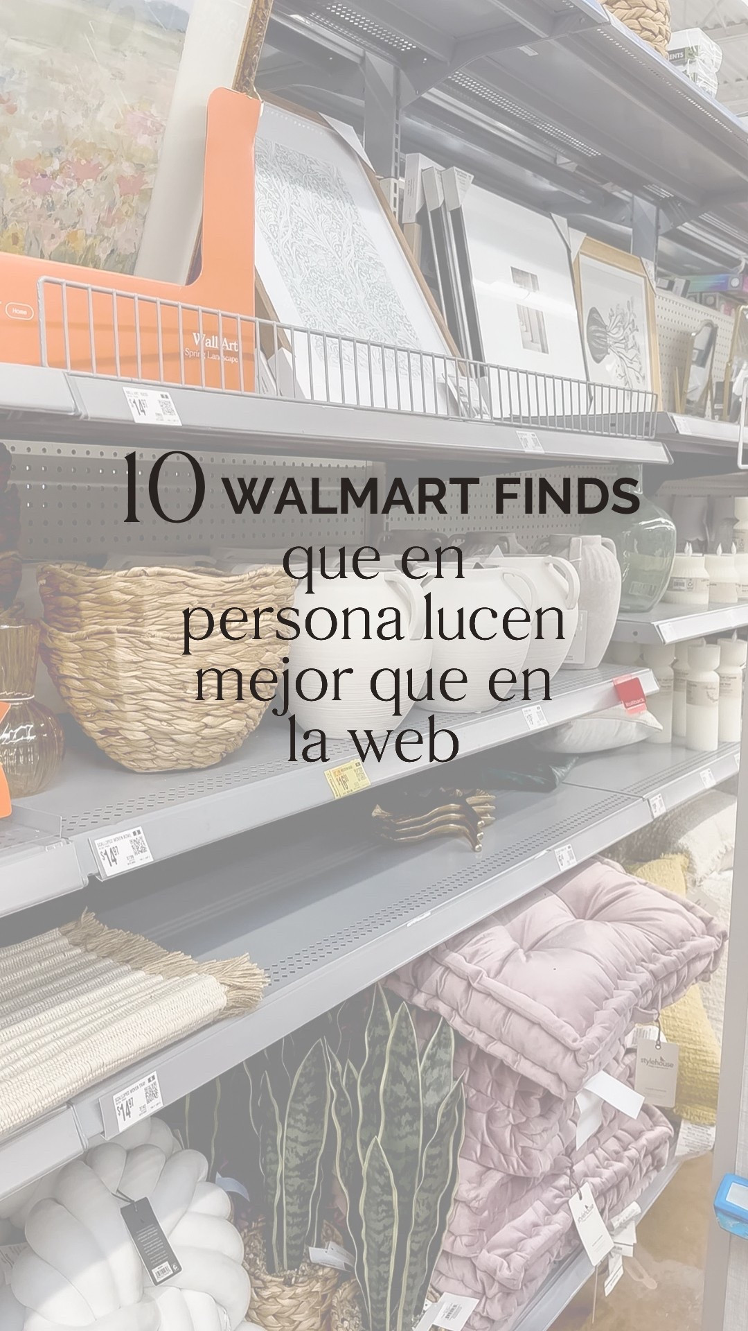 10 Walmart finds que en persona lucen mejor que en la web 

#LTKFindsUnder50 #LTKFindsUnder100 #LTKHome