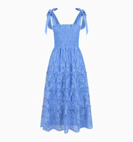 The Ribbon Ellie Nap Dress - Sky Blue Lace | Hill House Home US