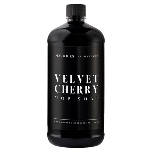 Mavwicks Fragrances - Luxury Mop Soap (Velvet Cherry) 32 Oz – Velvet Cherry Scented Floor Cleaner for Mopping – Pet Safe, Best Smelling Mop Detergent for All Surfaces | Amazon (US)