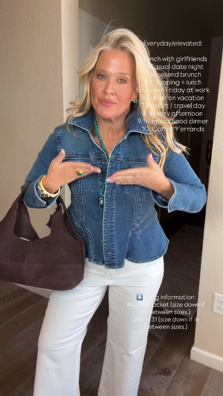 ✨Tap the bell, save and ❤️ start here over 40 fashion, midlife style, midsize fashion and luxury looks for less.  

These are the fall pieces I’d actually spend my money on. 🤎

Not because we need more clothes. Because the right pieces make everything else in our closet easier to wear.

I looked for pieces that LIFT, SKIM + BALANCE, feel current without trying too hard, and give us that expensive look without the expensive price tag.

A $30 shirt that reminds me of the $288 version.
$40 twist jeans instead of $250.
An under-$50 terry coat with the $328 look.
Cashmere under $50
.
Plus the shoes, jacket and bag that make basic jeans look instantly more polished.

These are the ones worth the closet space.

👑 Helping you look good, feel good.-Lindsey Denver   Check back daily for belly-friendly style, confidence, and Outfit Physics™.

#LTKOver40 #LTKMidsize #LTKPlusSize

Comment SHOP below to receive a DM with the link to this post on my LTK ⬇ https://liketk.it/6oUJU